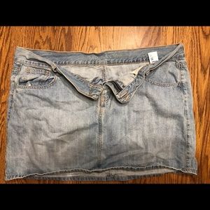 Old Navy jean skirt